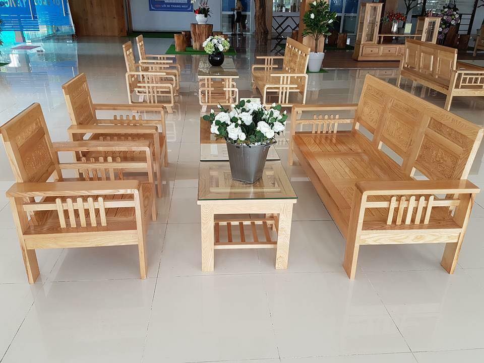 Mẫu bàn ghế gỗ xoan đào
